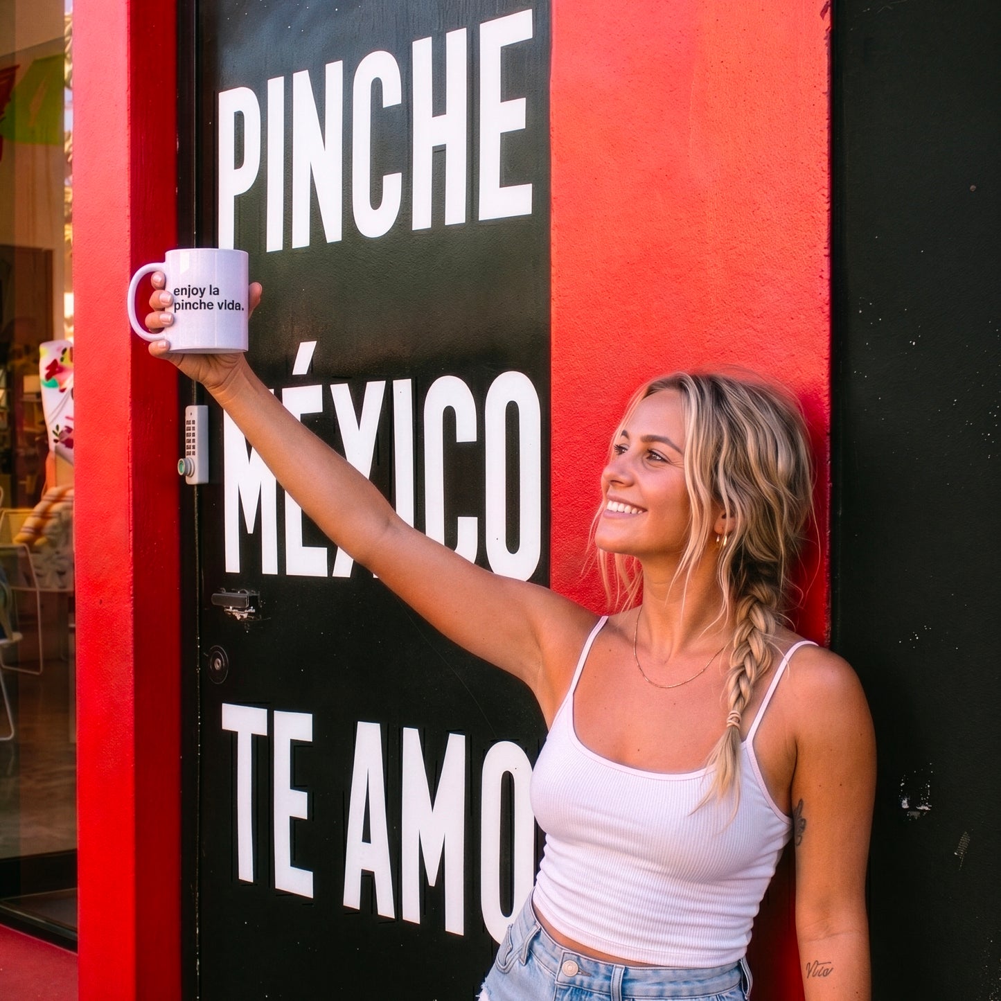 TAZA  ENJOY LA PINCHE VIDA