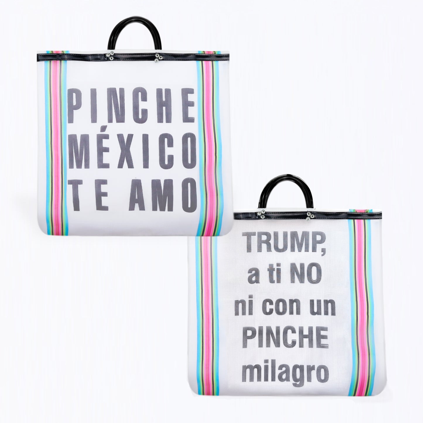 KIT BOLSA DE MANDADO “TRUMP / PINCHE MÉXICO TE AMO”