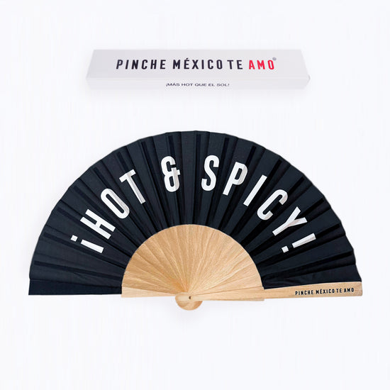 ABANICO NEGRO ¡HOT & SPICY!