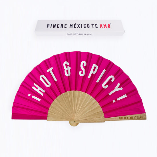 ABANICO FUCCIA ¡HOT & SPICY!