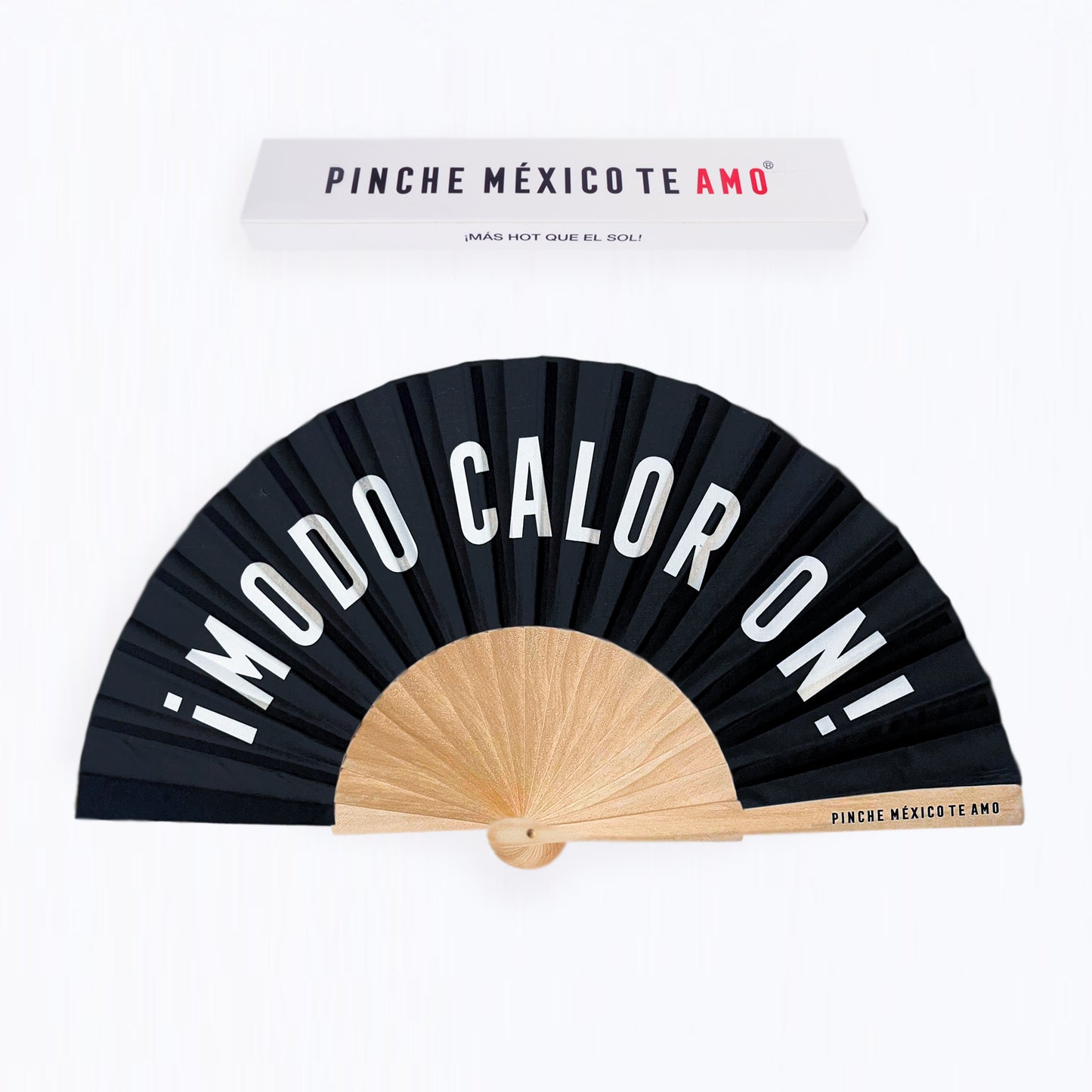 ABANICO NEGRO ¡MODO CALOR ON!