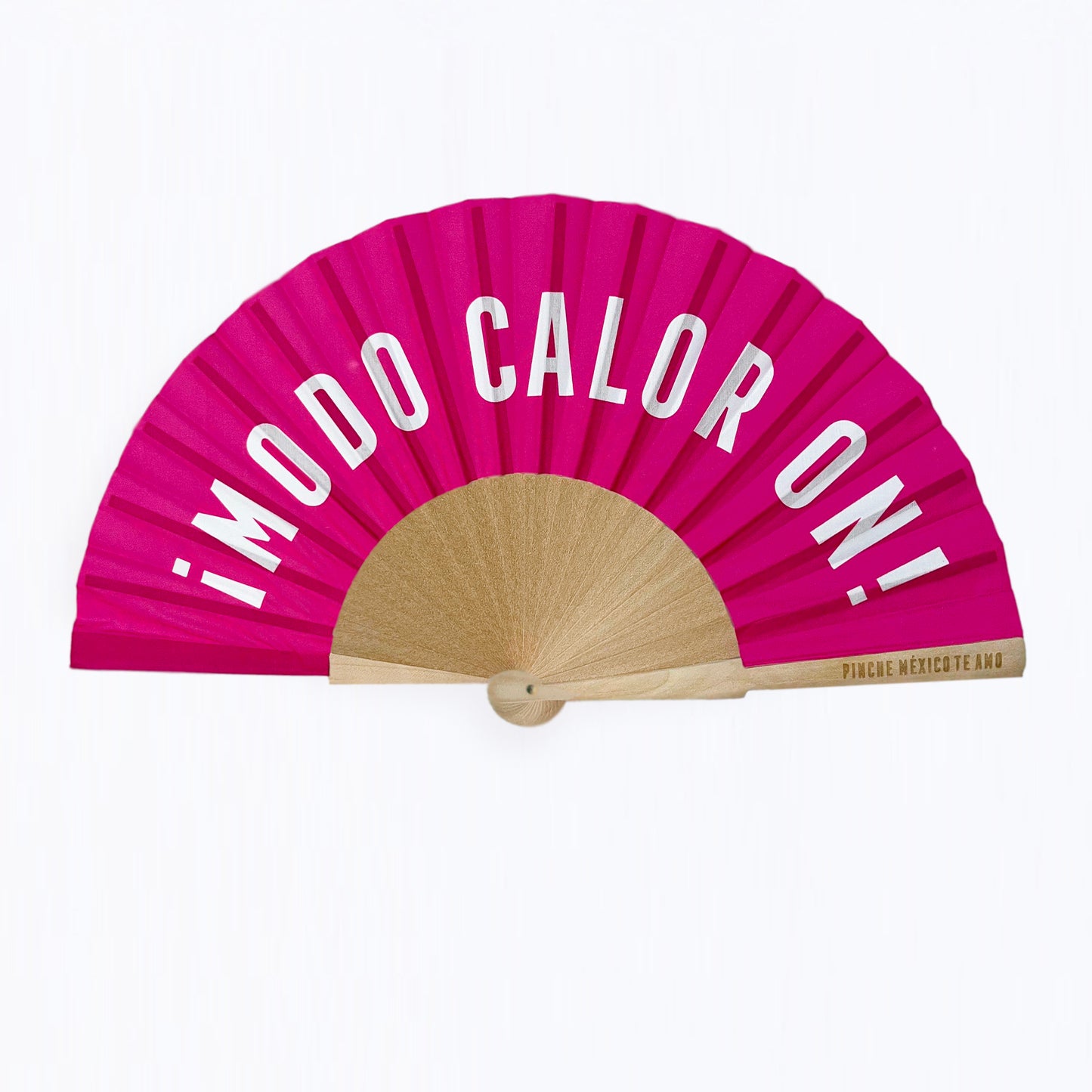 ABANICO FUCCIA ¡MODO CALOR ON!