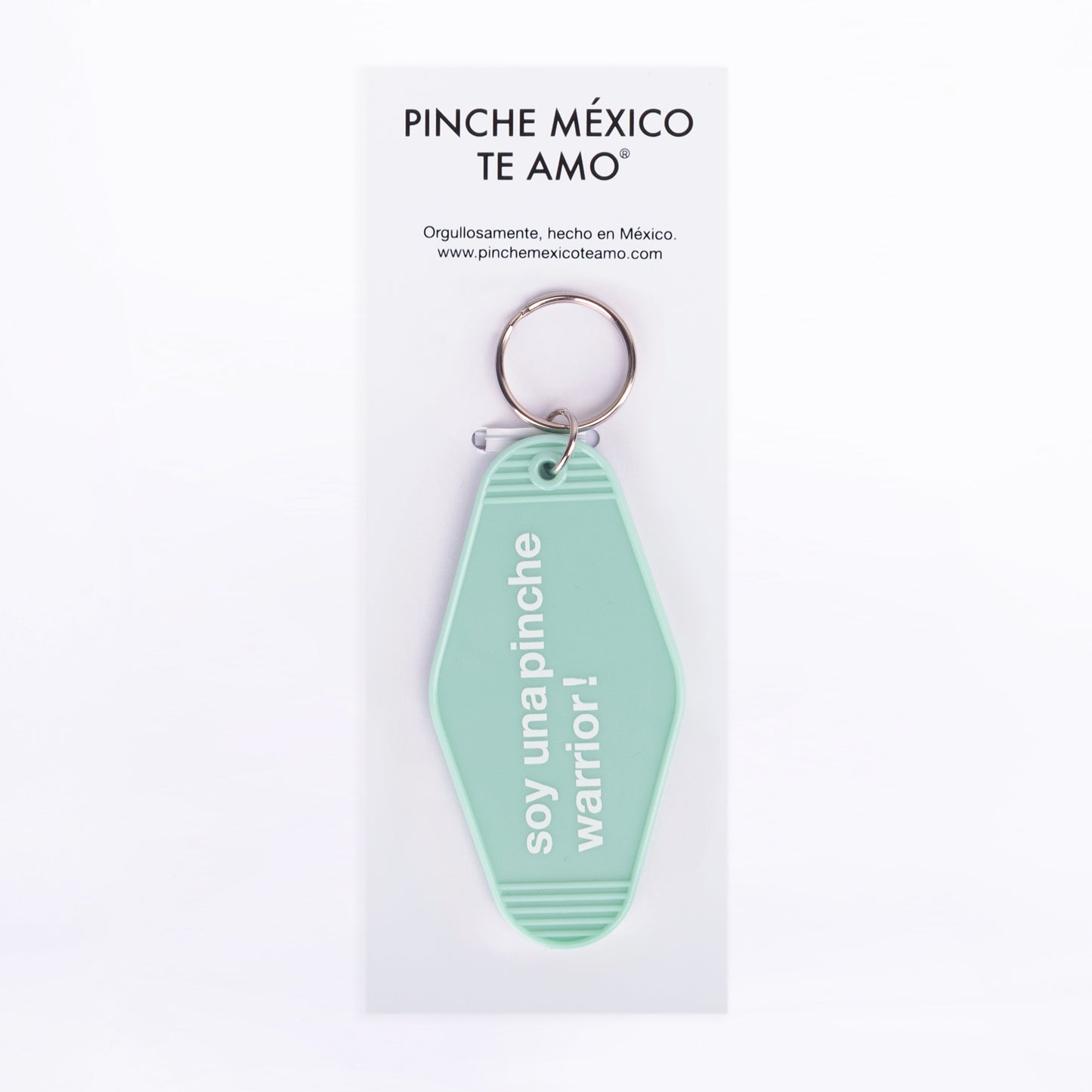 LLAVERO SOY UNA PINCHE WARRIOR MENTA
