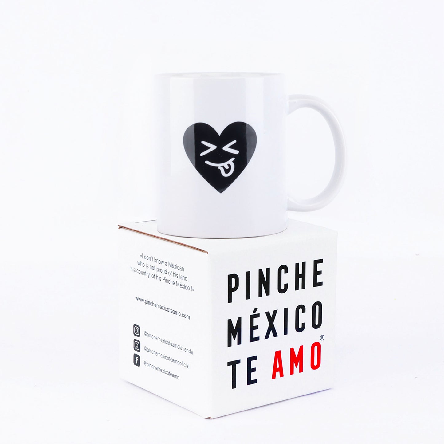 TAZA  PINCHE MÉXICO TE AMO