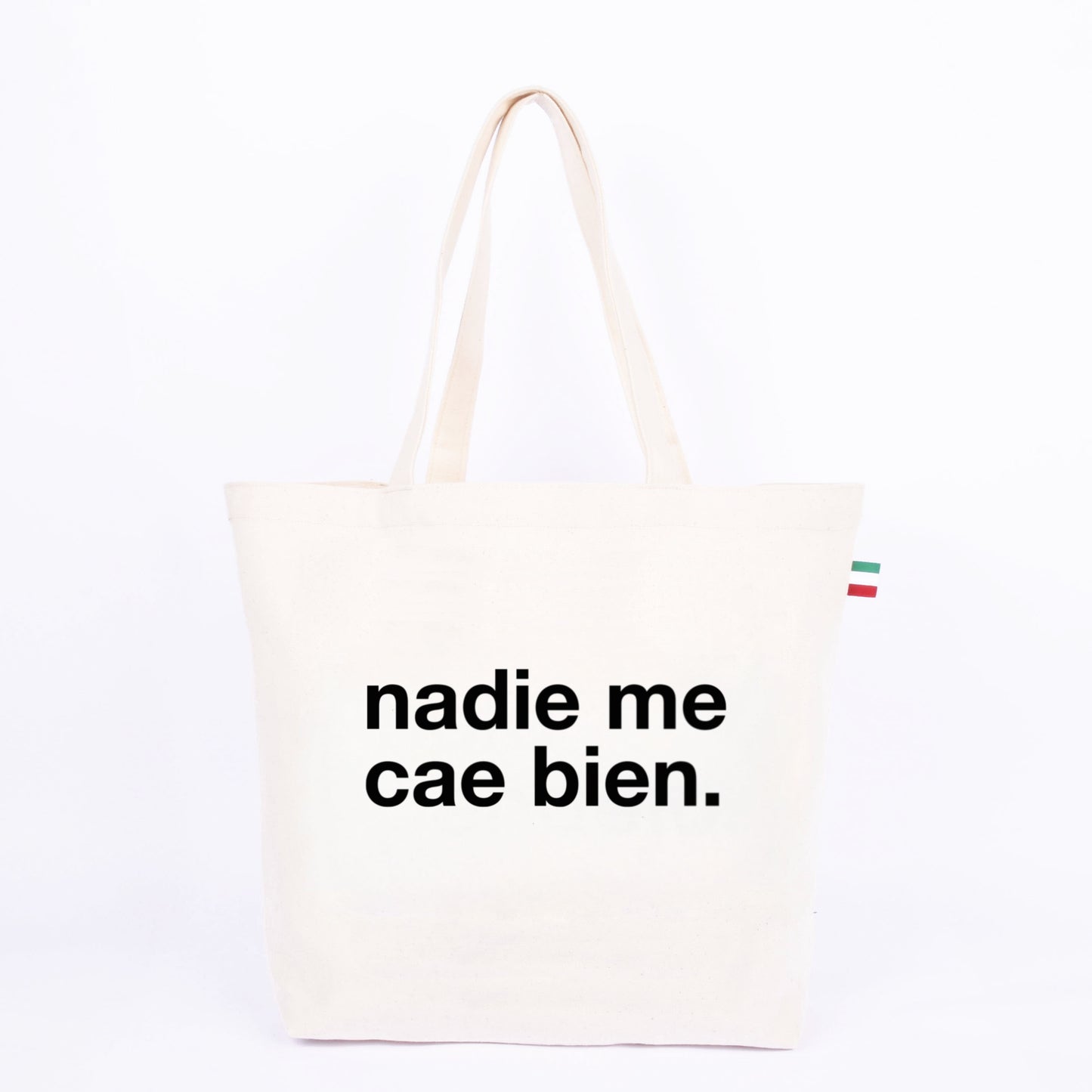 BOLSA DE ALGODÓN NADIE ME CAE BIEN