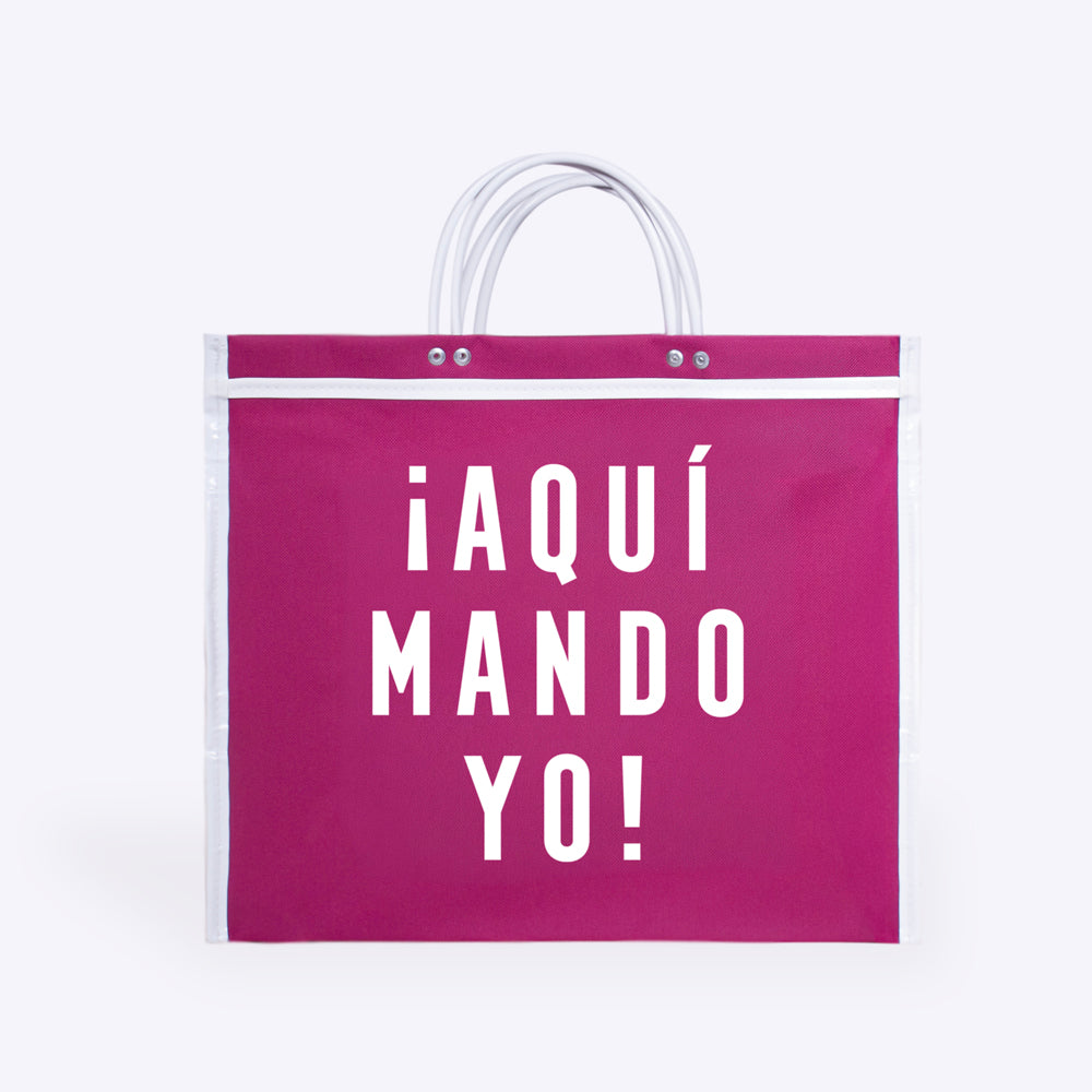BOLSA DE MERCADO “¡AQUÍ MANDO YO!”