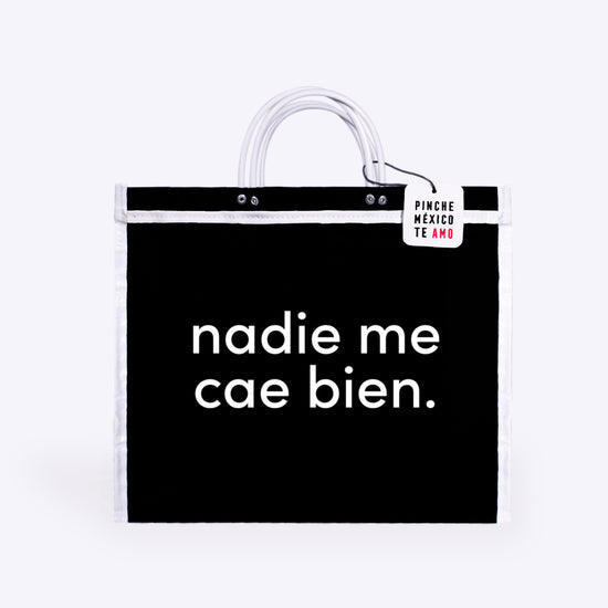 BOLSA DE MERCADO "NADIE ME CAE BIEN"