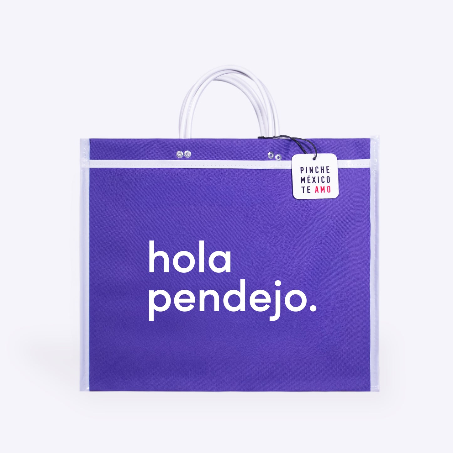 BOLSA DE MERCADO "HOLA PENDEJO"