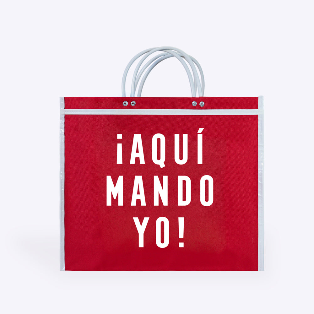 BOLSA DE MERCADO “¡AQUÍ MANDO YO!”