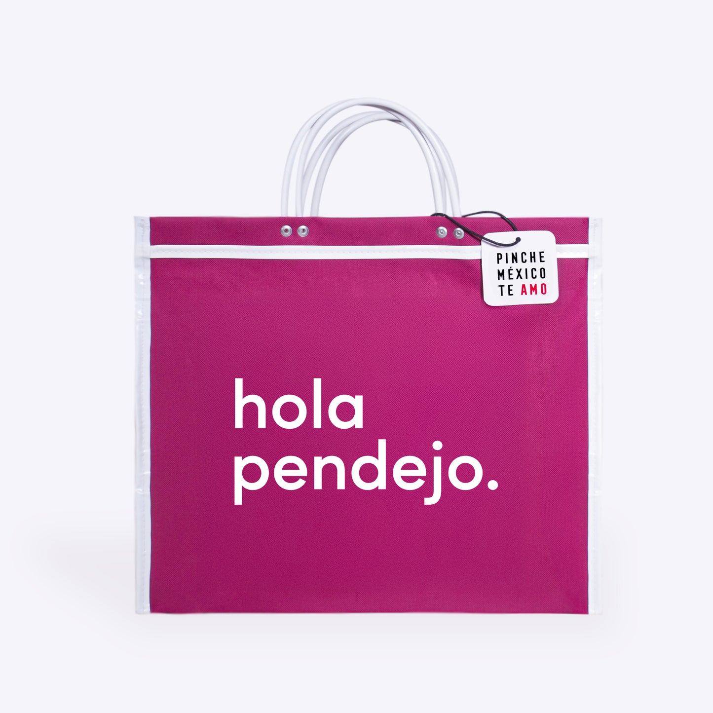BOLSA DE MERCADO "HOLA PENDEJO"