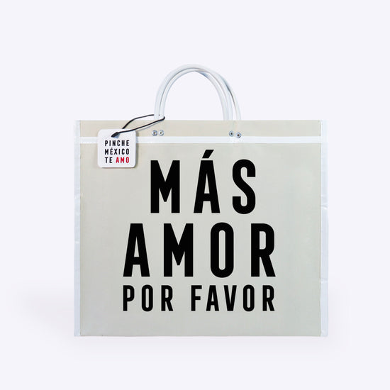 BOLSA DE MERCADO "MÁS AMOR POR FAVOR"