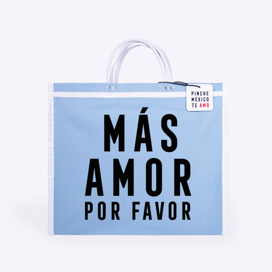 BOLSA DE MERCADO "MÁS AMOR POR FAVOR"