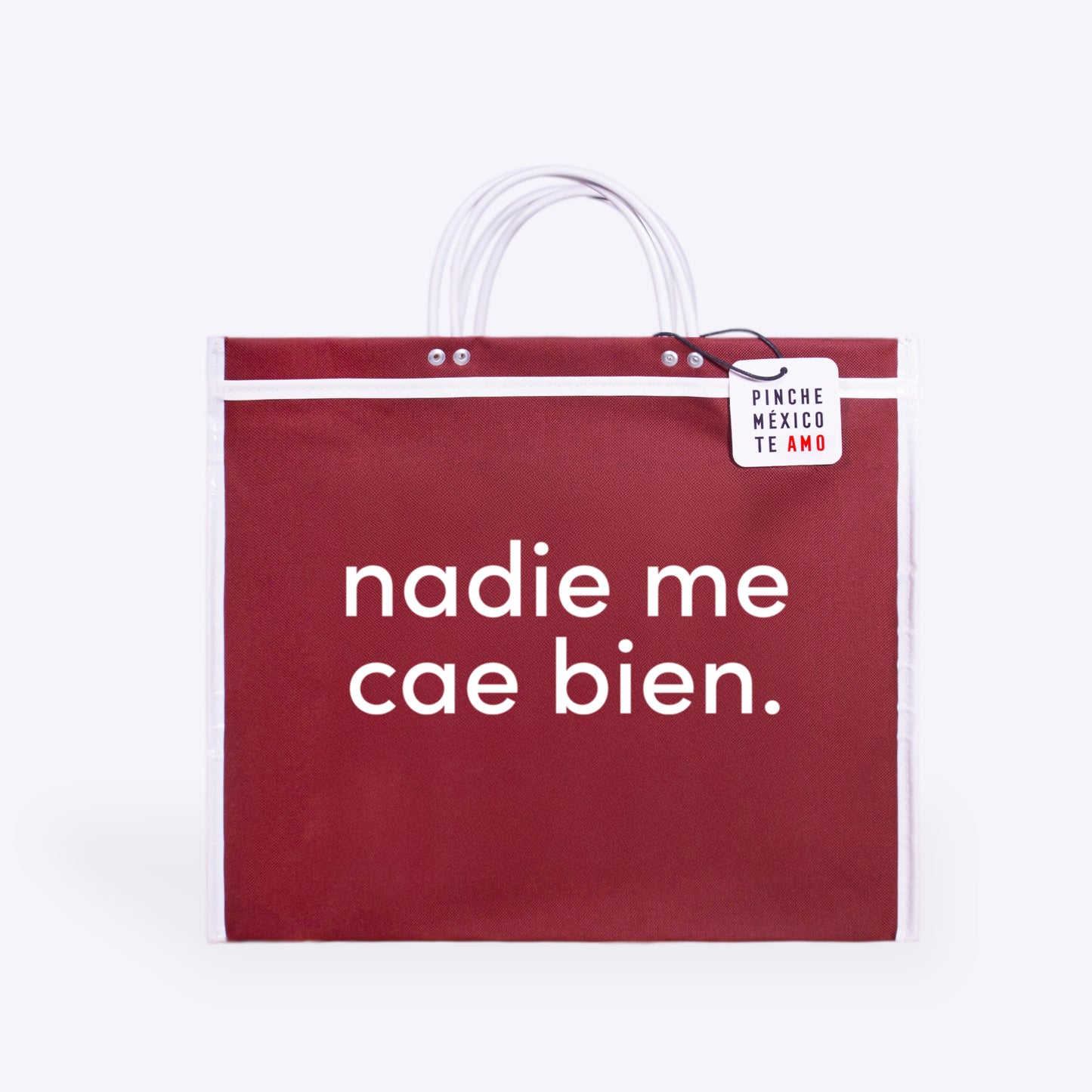 BOLSA DE MERCADO "NADIE ME CAE BIEN"