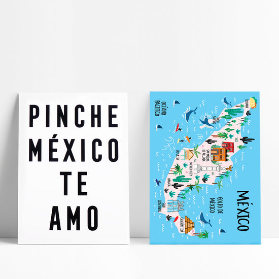 KIT CARTAS POSTALES PMTA BLANCO & MAPA