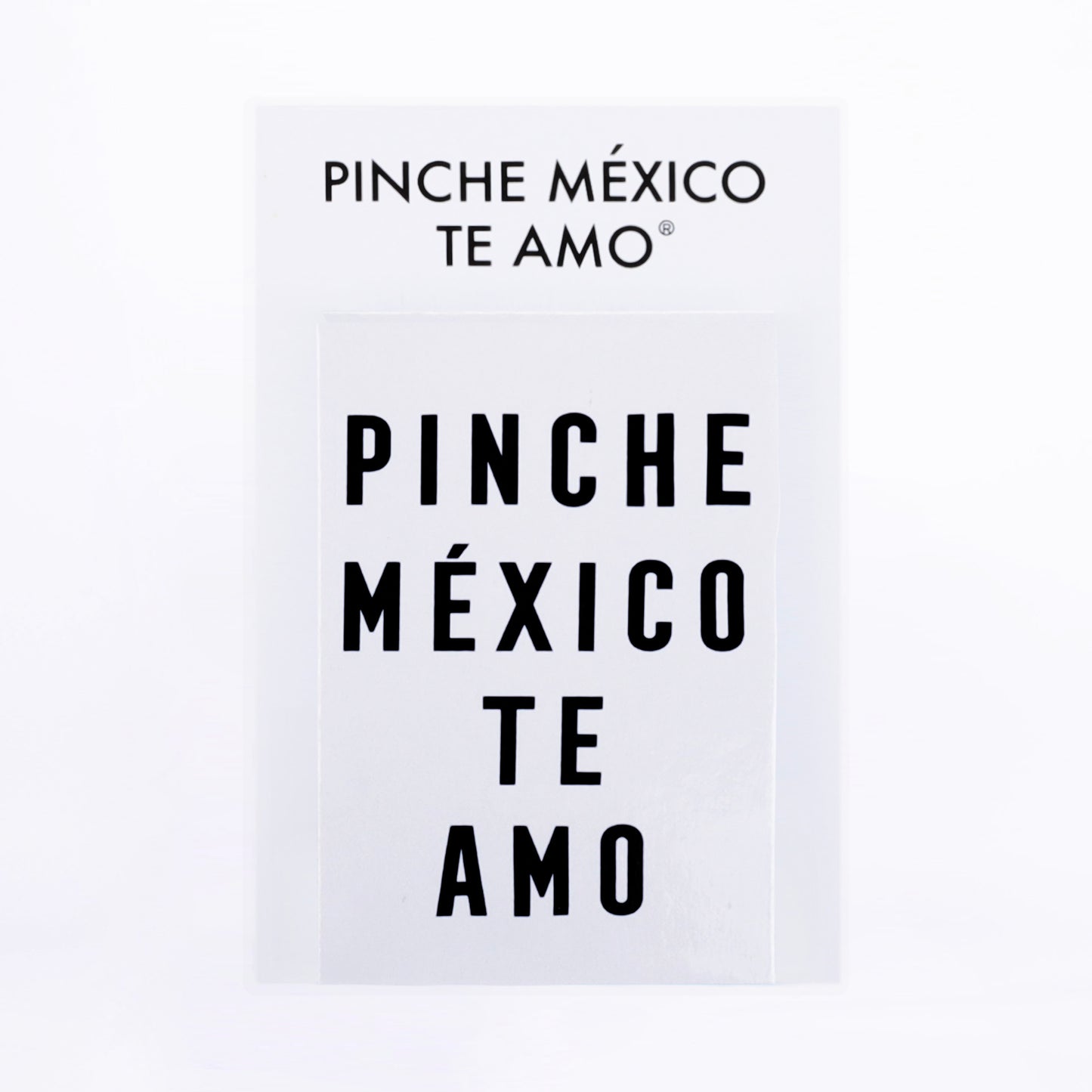 IMÁN BLANCO PINCHE MÉXICO TE AMO