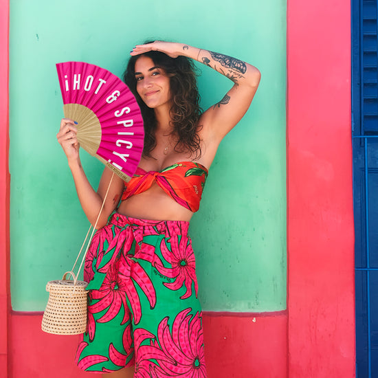 ABANICO FUCCIA ¡HOT & SPICY!