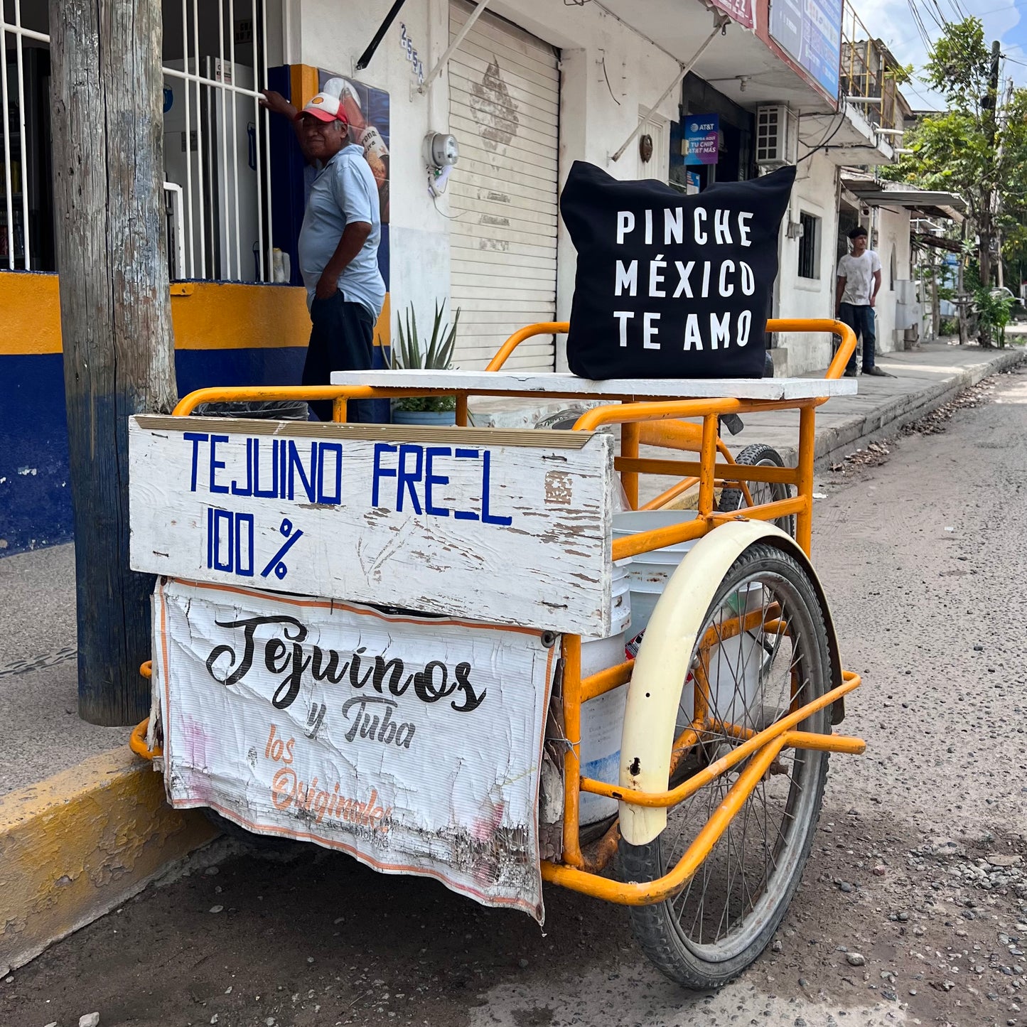 BOLSA DE ALGODÓN PINCHE MÉXICO TE AMO