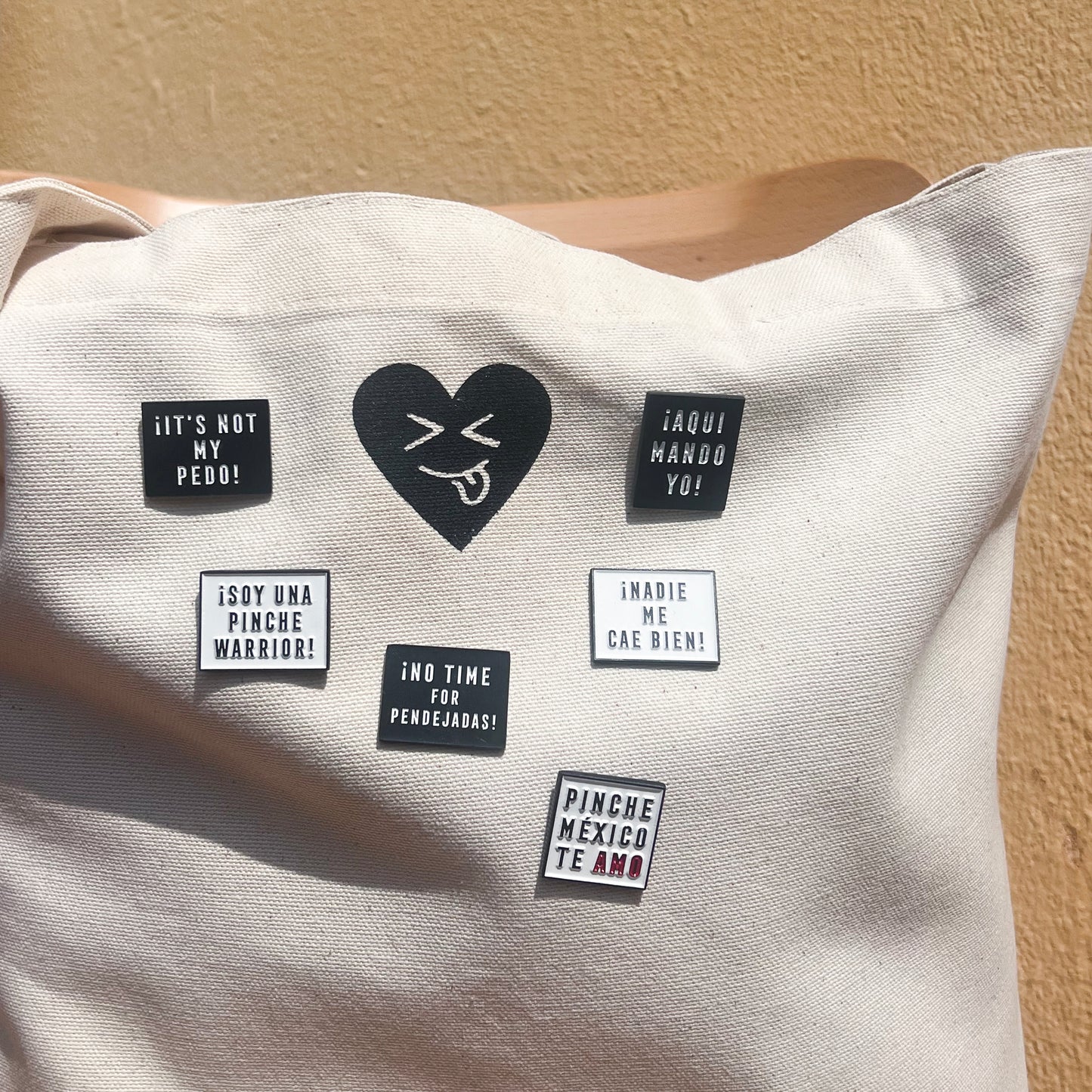 PIN "NO TIME FOR PENDEJADAS"