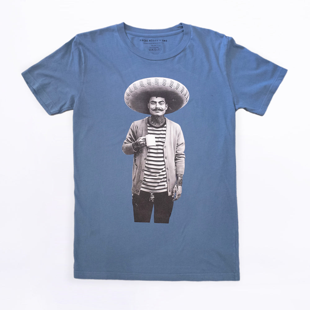 PLAYERA ZAPATA CAFE