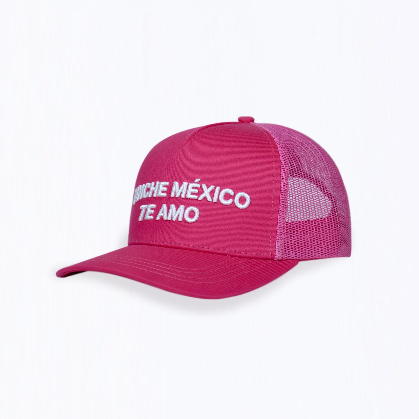 GORRA ROSA OSCURO PINCHE MÉXICO TE AMO