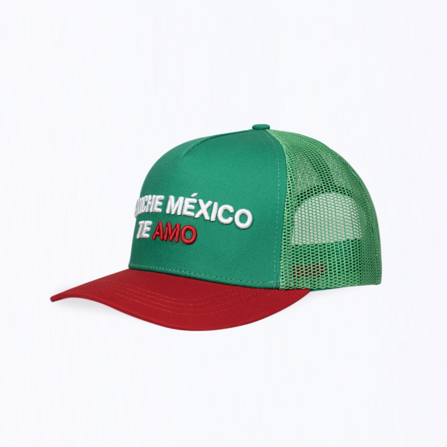 GORRA VERDE & ROJA PINCHE MÉXICO TE AMO